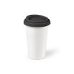 Picture of Tagus Travel Cup Ceramic 330ml. Double wall with coloured lid