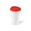 Picture of Tagus Travel Cup Ceramic 330ml. Double wall with coloured lid