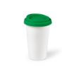 Picture of Tagus Travel Cup Ceramic 330ml. Double wall with coloured lid