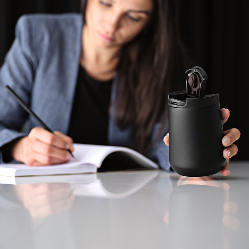 Picture of Euphrates Travel Cup rSS 430ml. Double wall and Leakproof 