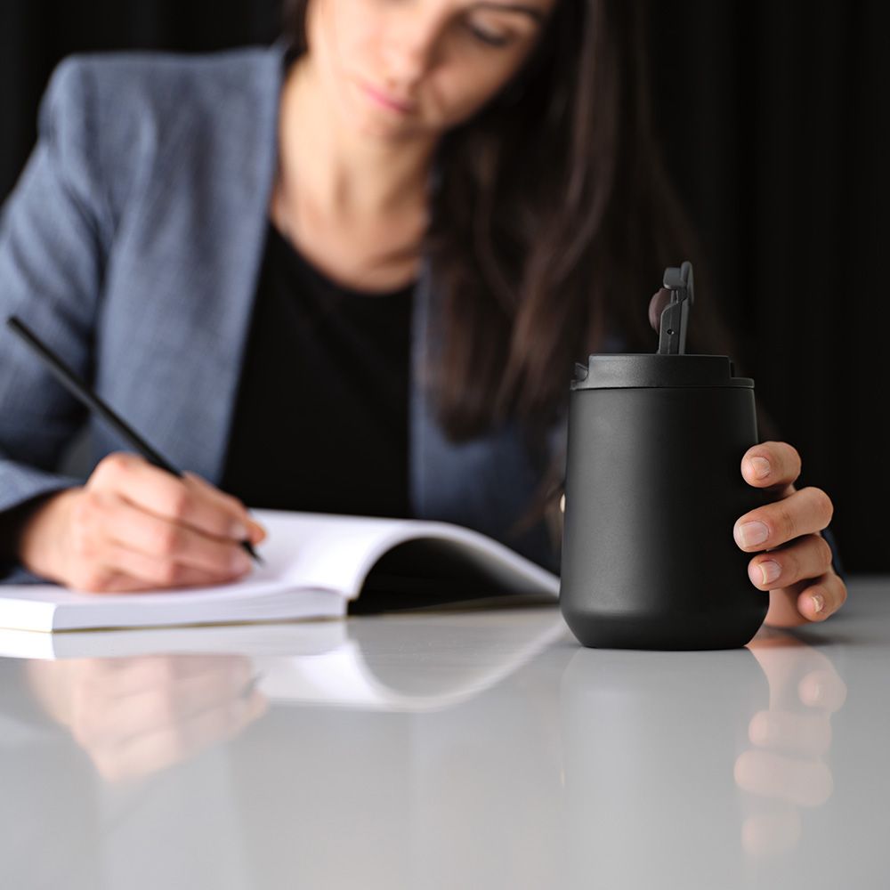 Picture of Euphrates Travel Cup rSS 430ml. Double wall and Leakproof 