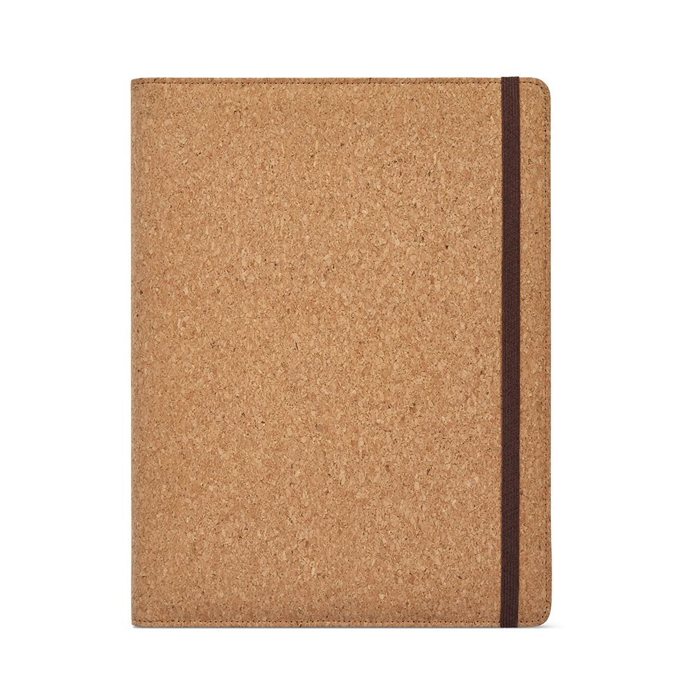 Picture of Kafka A4 Folder Cork. 64 FSC sheet notepad and elastic closure