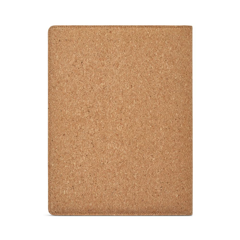 Picture of Kafka A4 Folder Cork. 64 FSC sheet notepad and elastic closure