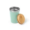 Picture of Don Travel Cup rSS and Bamboo lid 400ml. Double wall