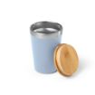 Picture of Don Travel Cup rSS and Bamboo lid 400ml. Double wall