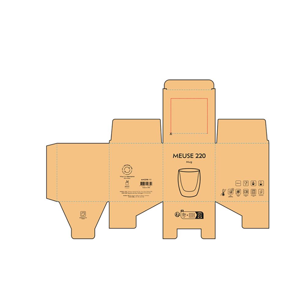 Picture of Meuse 220 Mug Borosilicate Glass 250ml