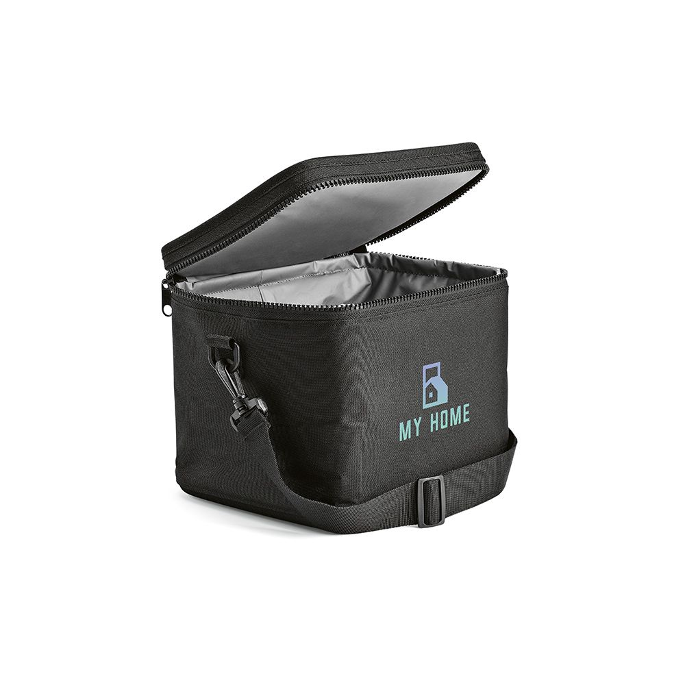 Picture of Munich L Cooler 10L rPET in rABS. Thermo injected zippers