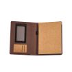 Picture of Kafka A4 Folder Cork. 64 FSC sheet notepad and elastic closure