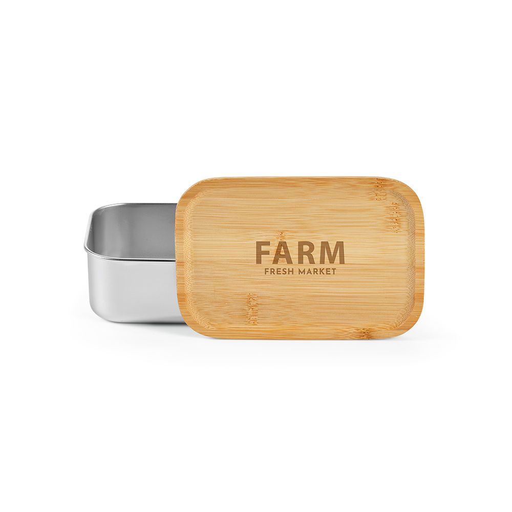 Picture of Warhol Lunchbox rSS 740ml with Bamboo lid and cutlery