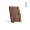 Picture of Steinbeck A5 Notebook Woodgrain cover. 70gsm FSC 196 pages