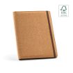 Picture of Kafka A4 Folder Cork. 64 FSC sheet notepad and elastic closure