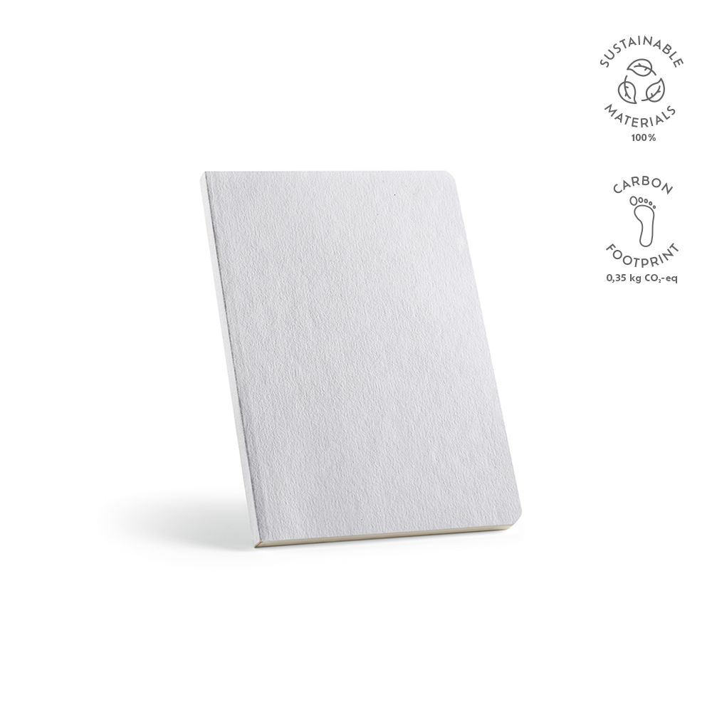 Picture of Verne A5 Notebook Cotton Rag cover. 80gsm recycled 196 pages