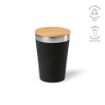 Picture of Don Travel Cup rSS and Bamboo lid 400ml. Double wall