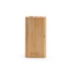 Picture of Pythagoras Powerbank Bamboo Battery 10000 mAh 